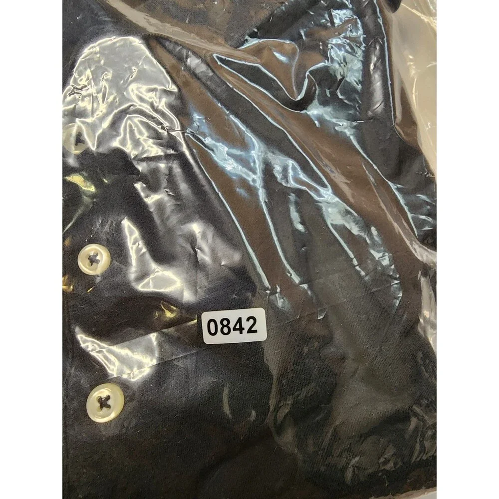 Polo Ralph Lauren Polo Shirt Mens XXL Black Custom Slim Fit Soft Flesh Pony